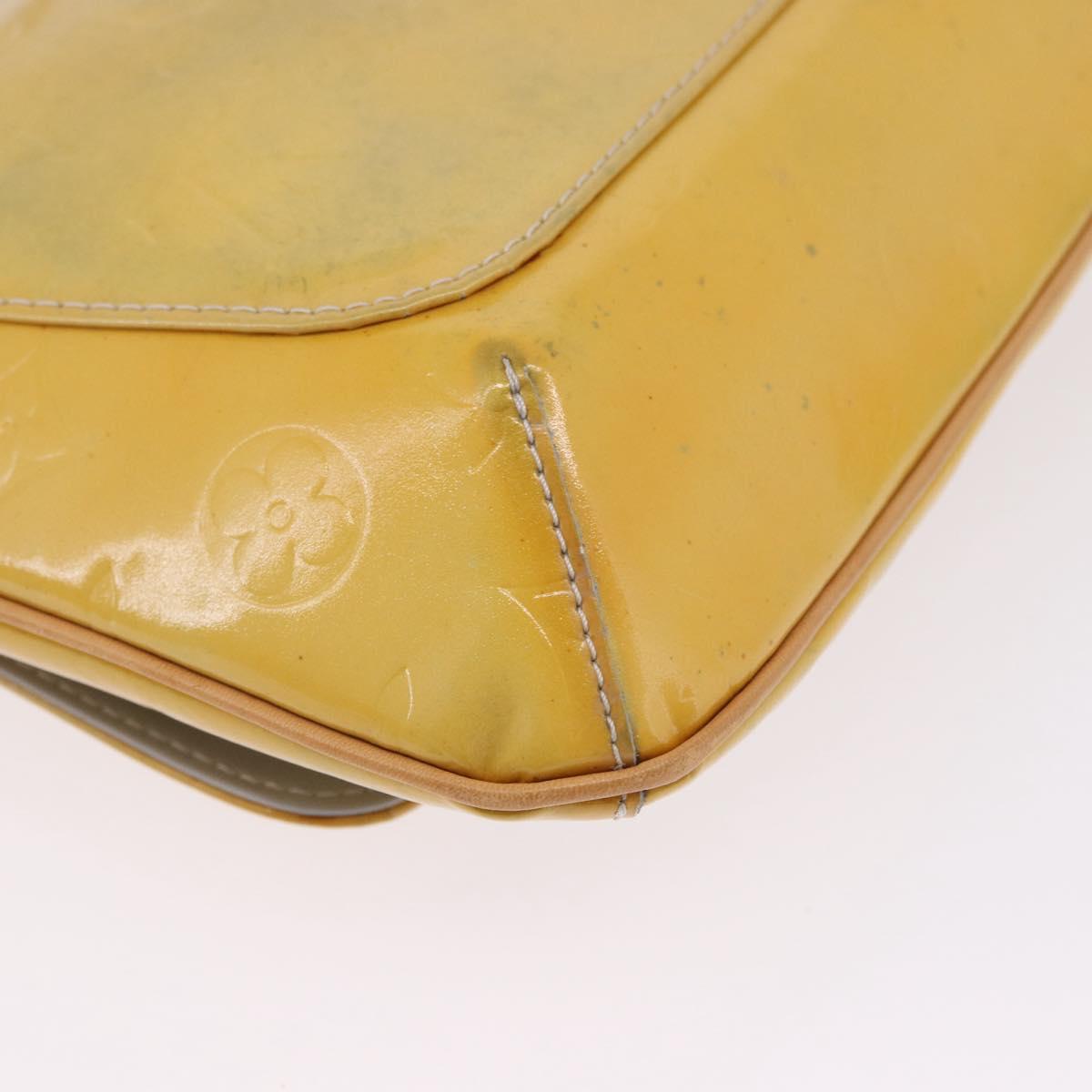 LOUIS VUITTON Monogram Vernis Thompson Street Bag Gris M91008 LV Auth 200645