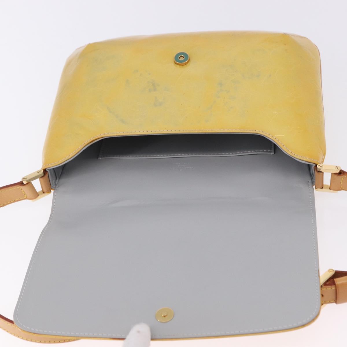 LOUIS VUITTON Monogram Vernis Thompson Street Bag Gris M91008 LV Auth 200645