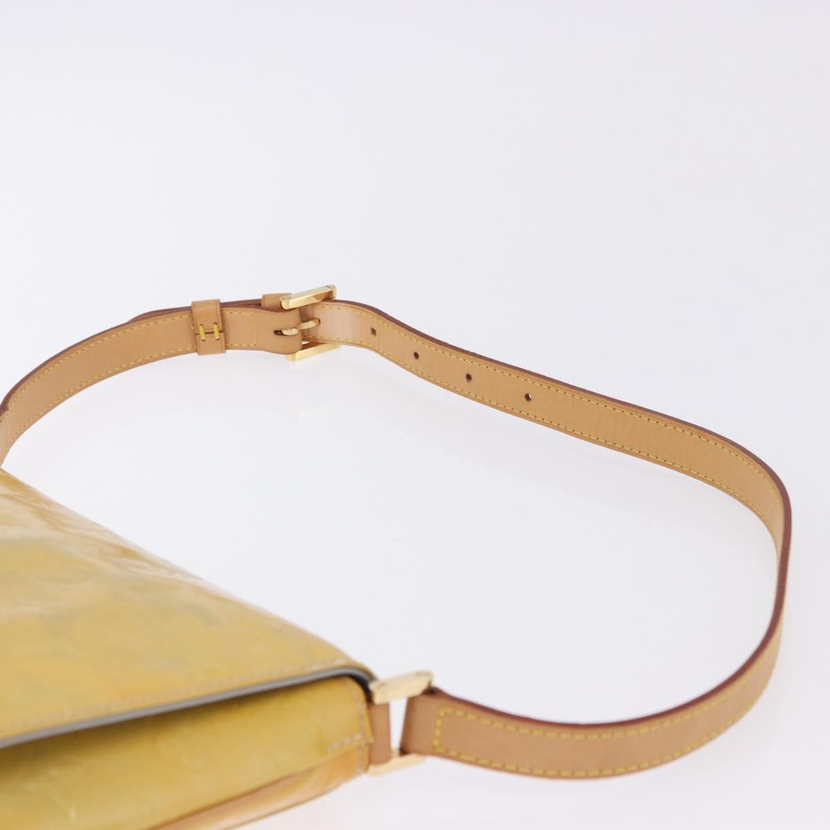LOUIS VUITTON Monogram Vernis Thompson Street Bag Gris M91008 LV Auth 200645