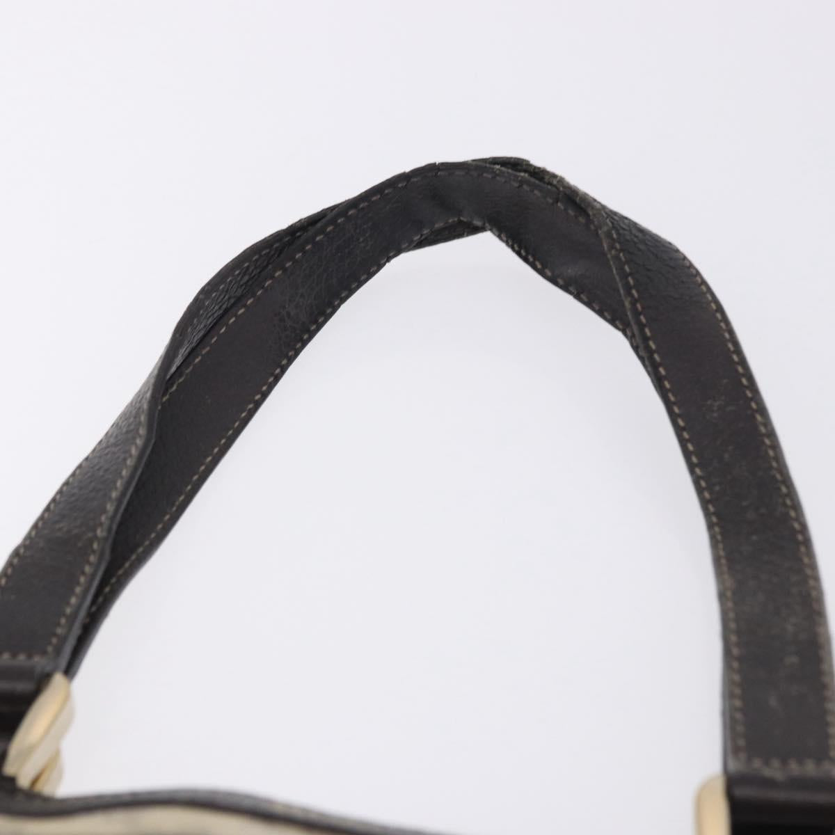GUCCI GG Crystal Abbey Tote Bag Coated Canvas Outlet Beige 268639 Auth 200647