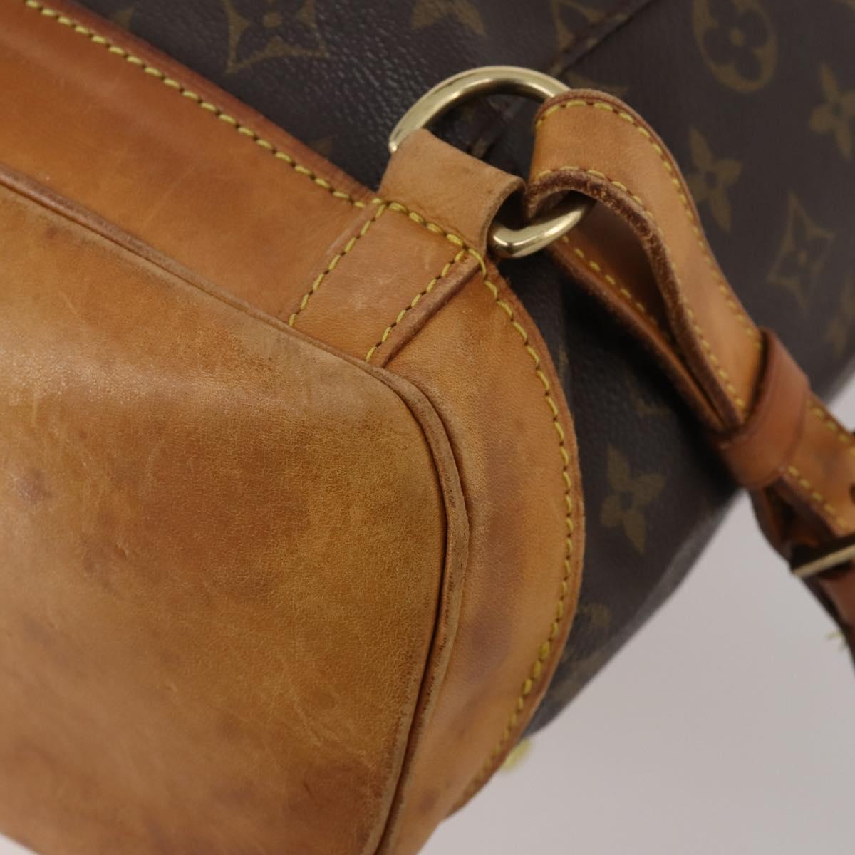 LOUIS VUITTON Monogram Montsouris GM Backpack M51135 LV Auth 200651A