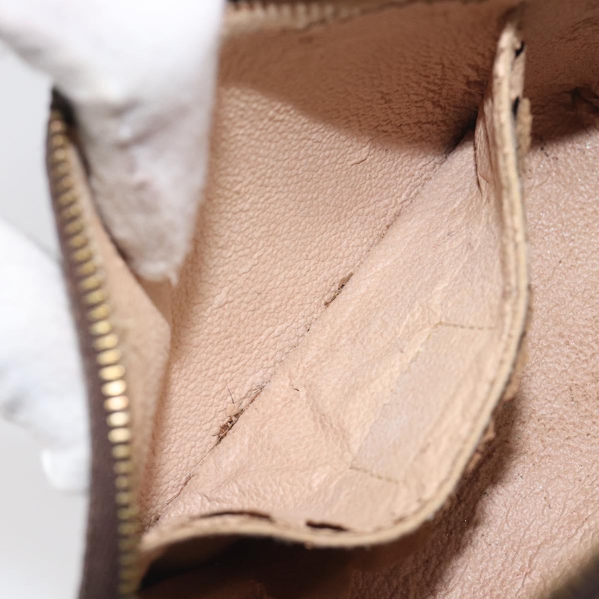 LOUIS VUITTON Monogram Pochette Cosmetic PM Cosmetic Pouch M47515 LV Auth 200659