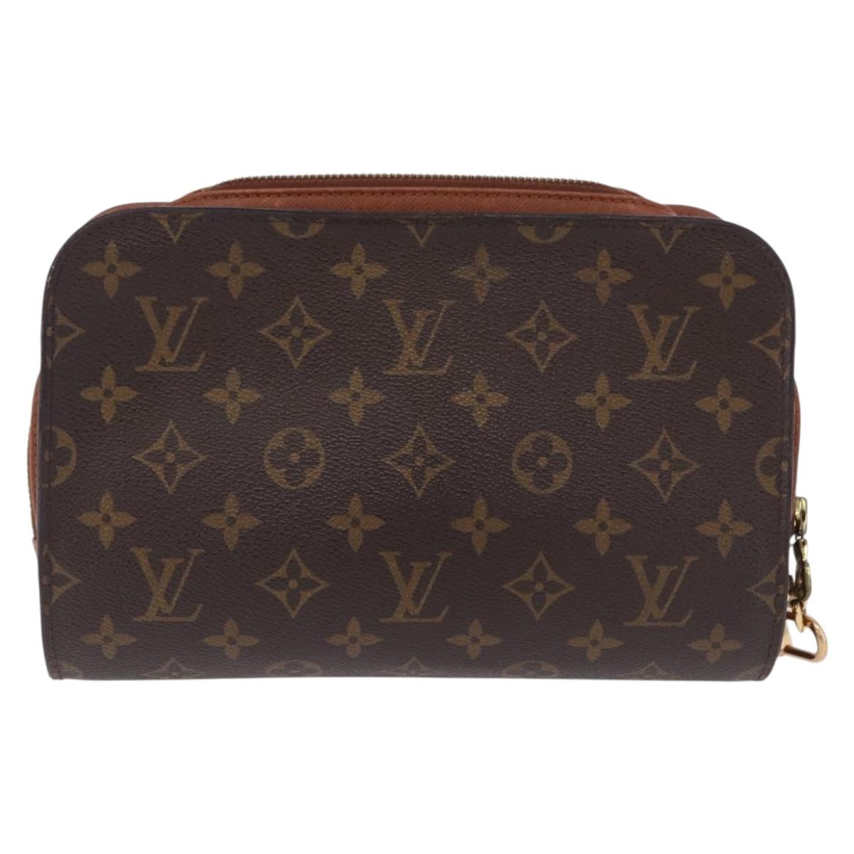 LOUIS VUITTON Monogram Orsay Clutch Bag M51790 LV Auth 200662
