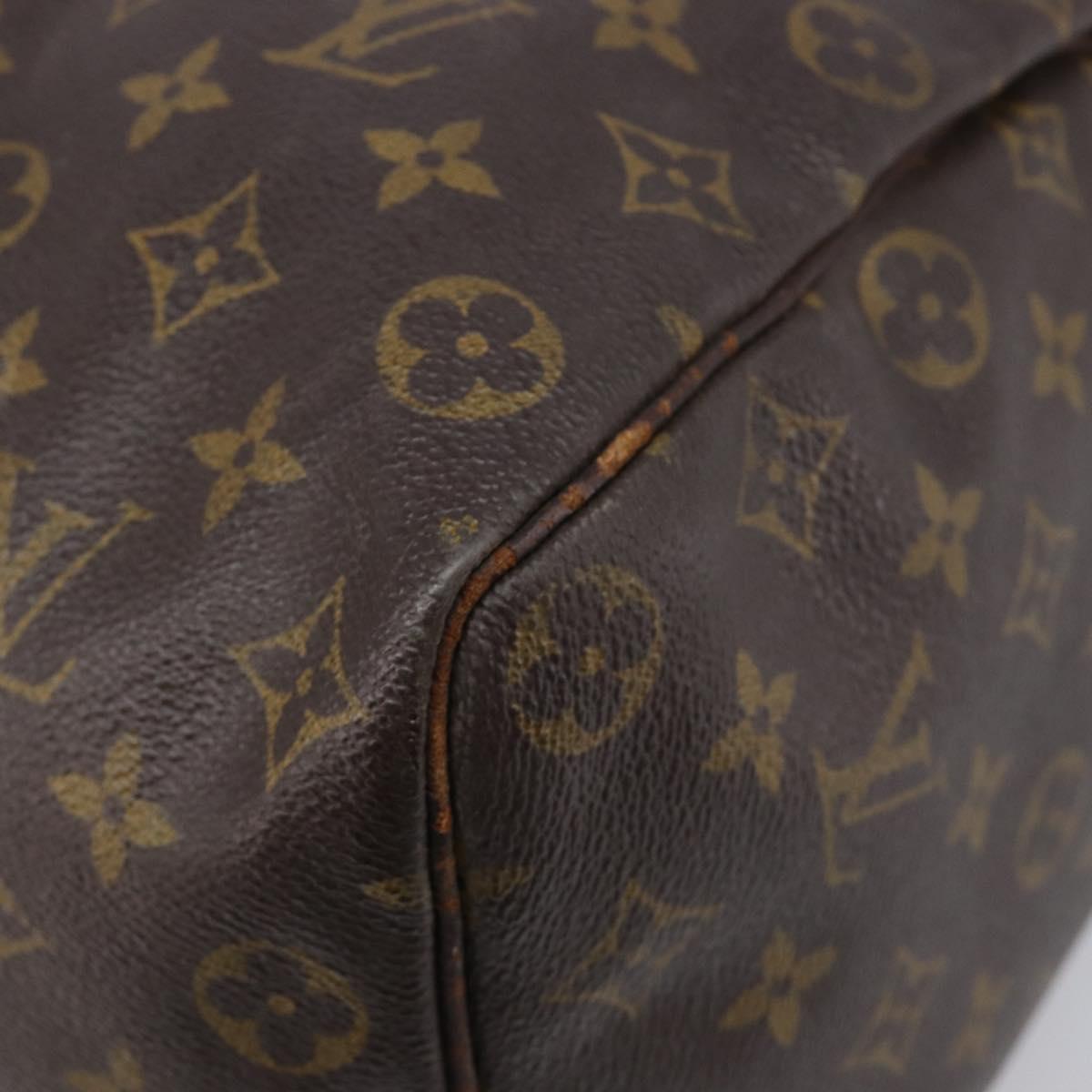 LOUIS VUITTON Monogram Speedy 35 Hand Bag M41524 LV Auth 200670