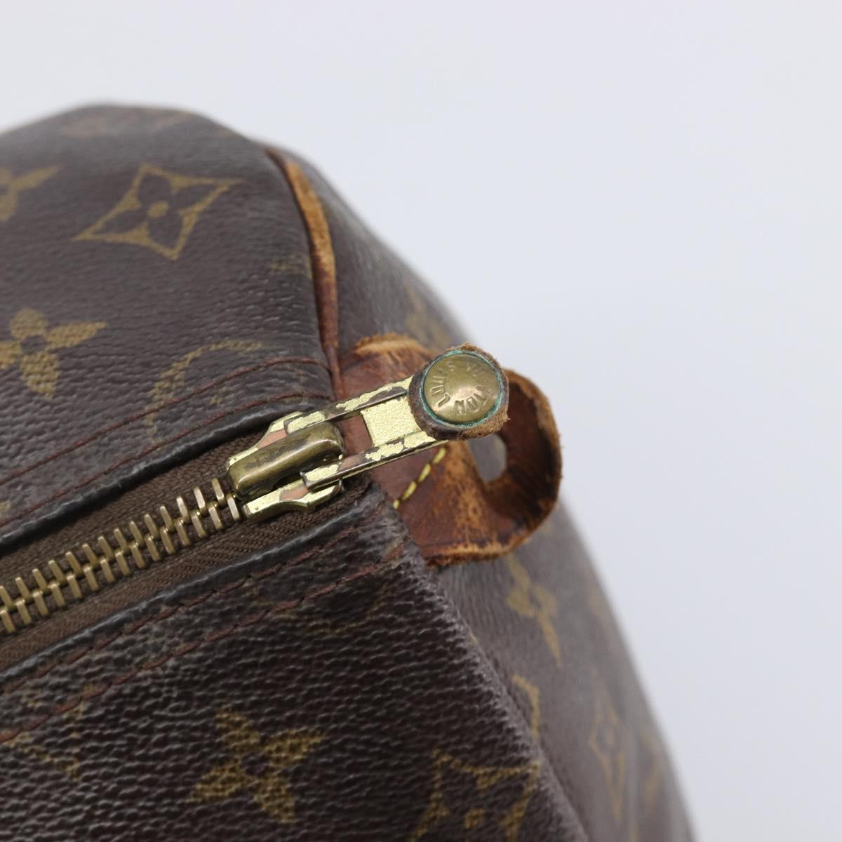 LOUIS VUITTON Monogram Speedy 35 Hand Bag M41524 LV Auth 200670