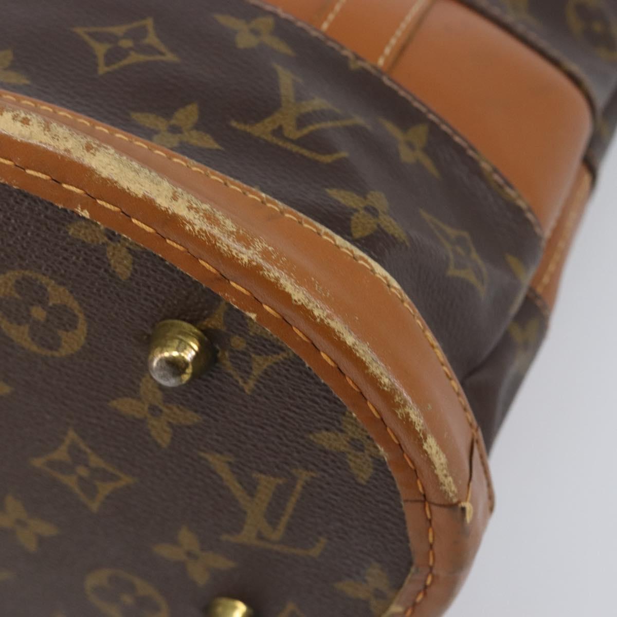 LOUIS VUITTON Monogram Bucket PM Shoulder Bag USA limited M42238 LV Auth 200671