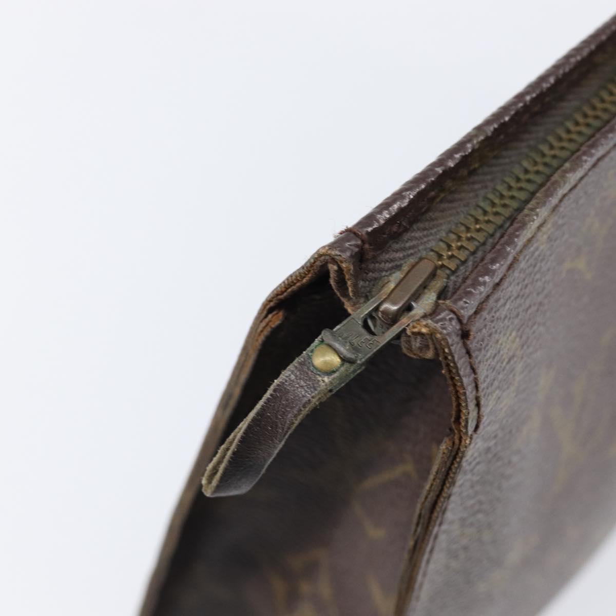 LOUIS VUITTON Monogram Poche Toilette 26 Pouch M47542 LV Auth 200678