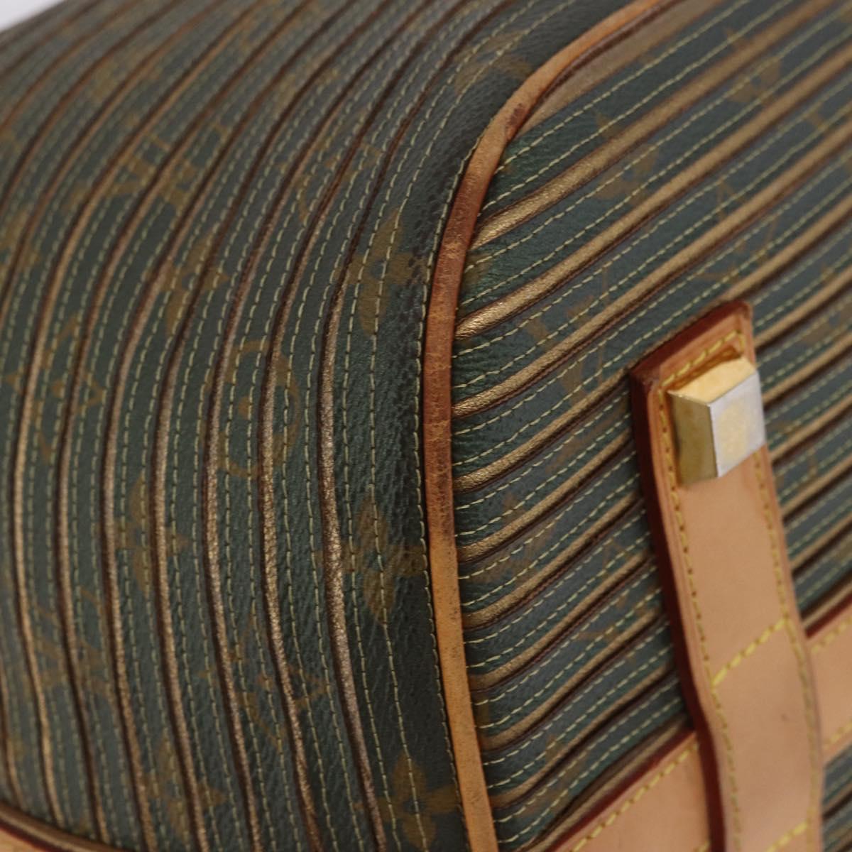 LOUIS VUITTON Monogram Eden Neo Hand Bag 2way Khaki M40356 LV Auth 200708M
