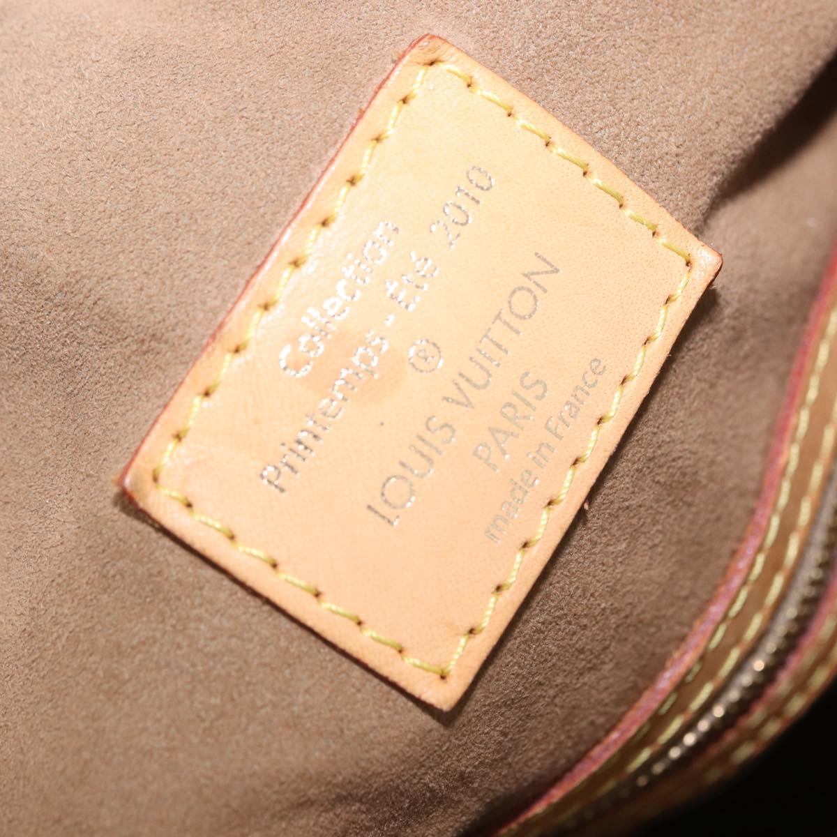 LOUIS VUITTON Monogram Eden Neo Hand Bag 2way Khaki M40356 LV Auth 200708M