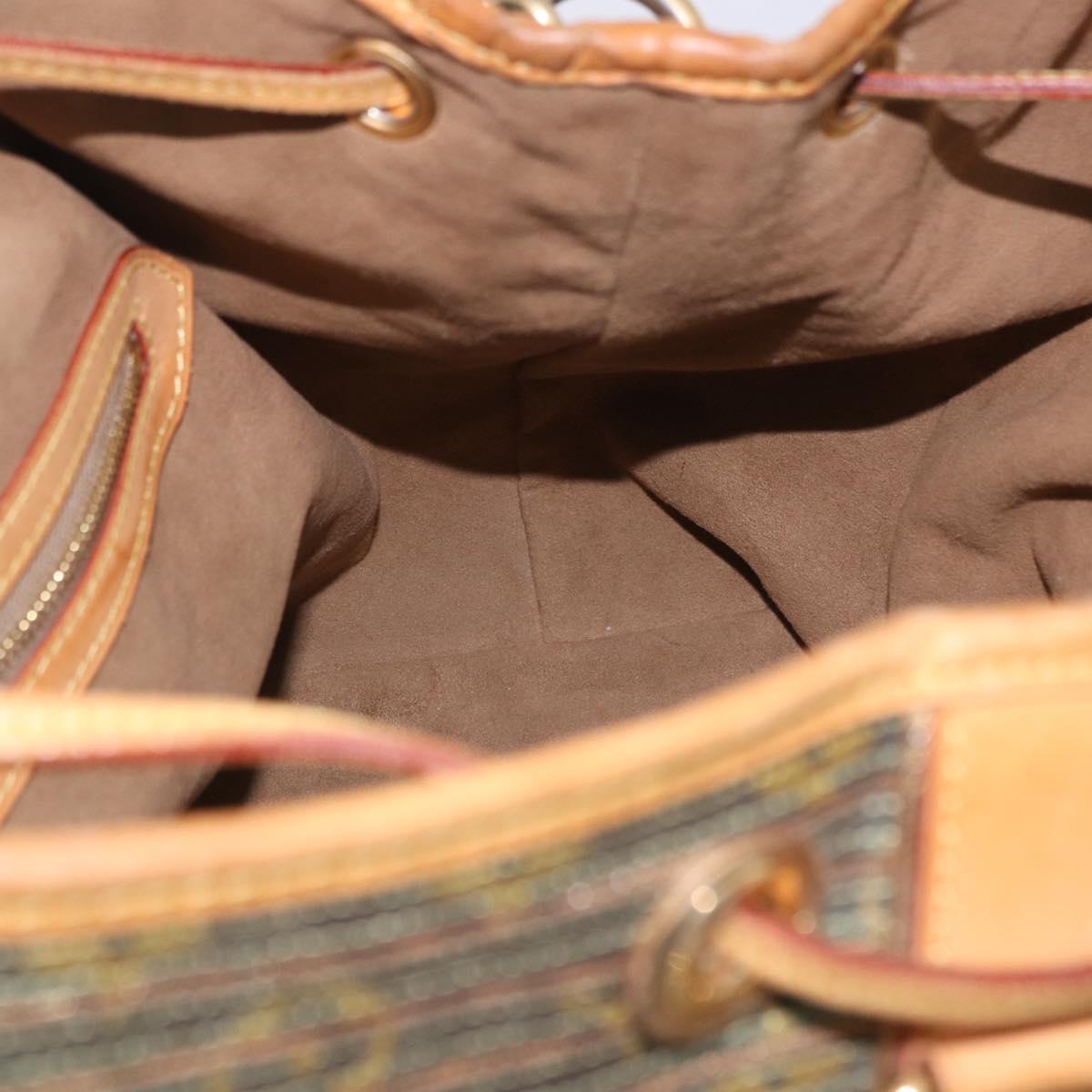 LOUIS VUITTON Monogram Eden Neo Hand Bag 2way Khaki M40356 LV Auth 200708M