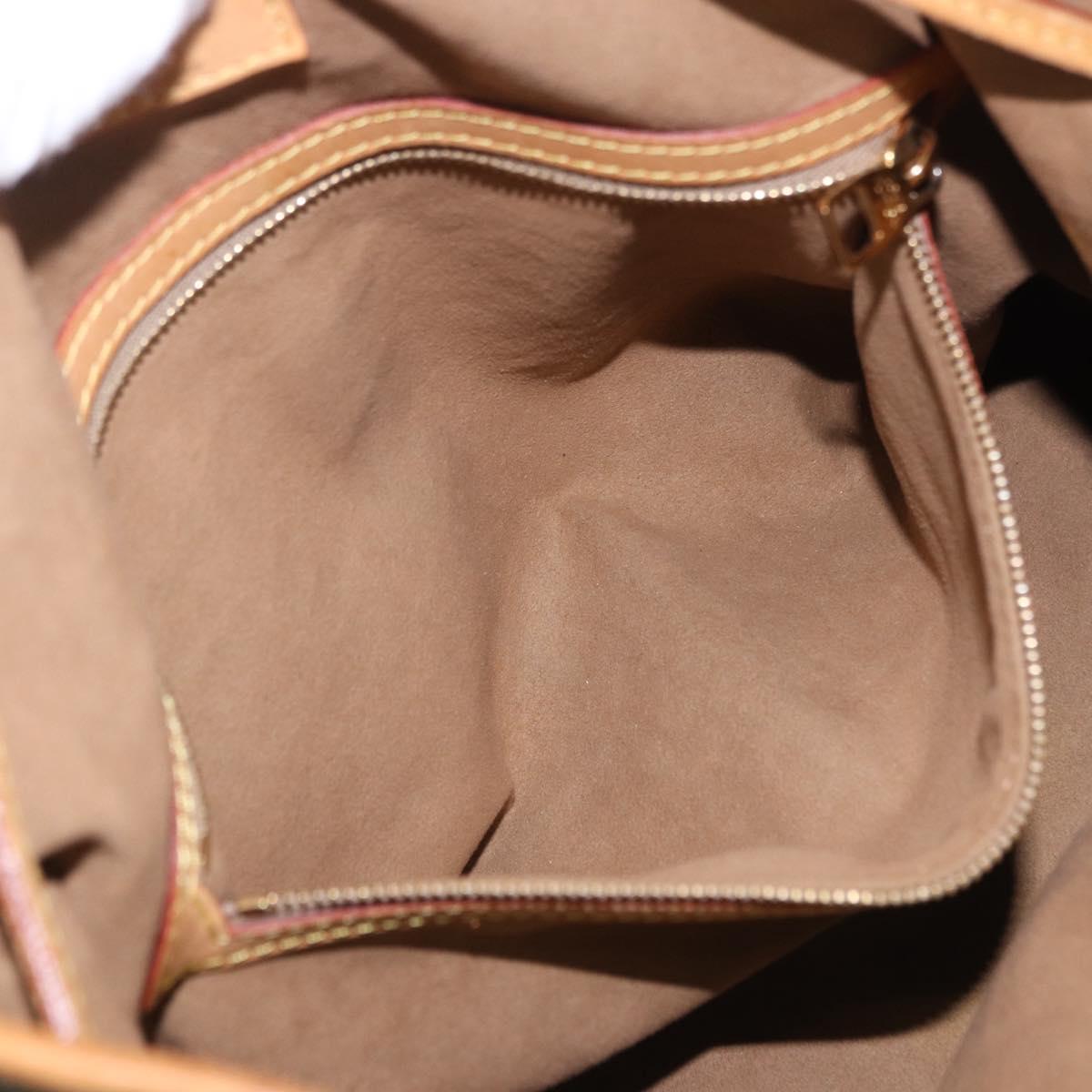 LOUIS VUITTON Monogram Eden Neo Hand Bag 2way Khaki M40356 LV Auth 200708M