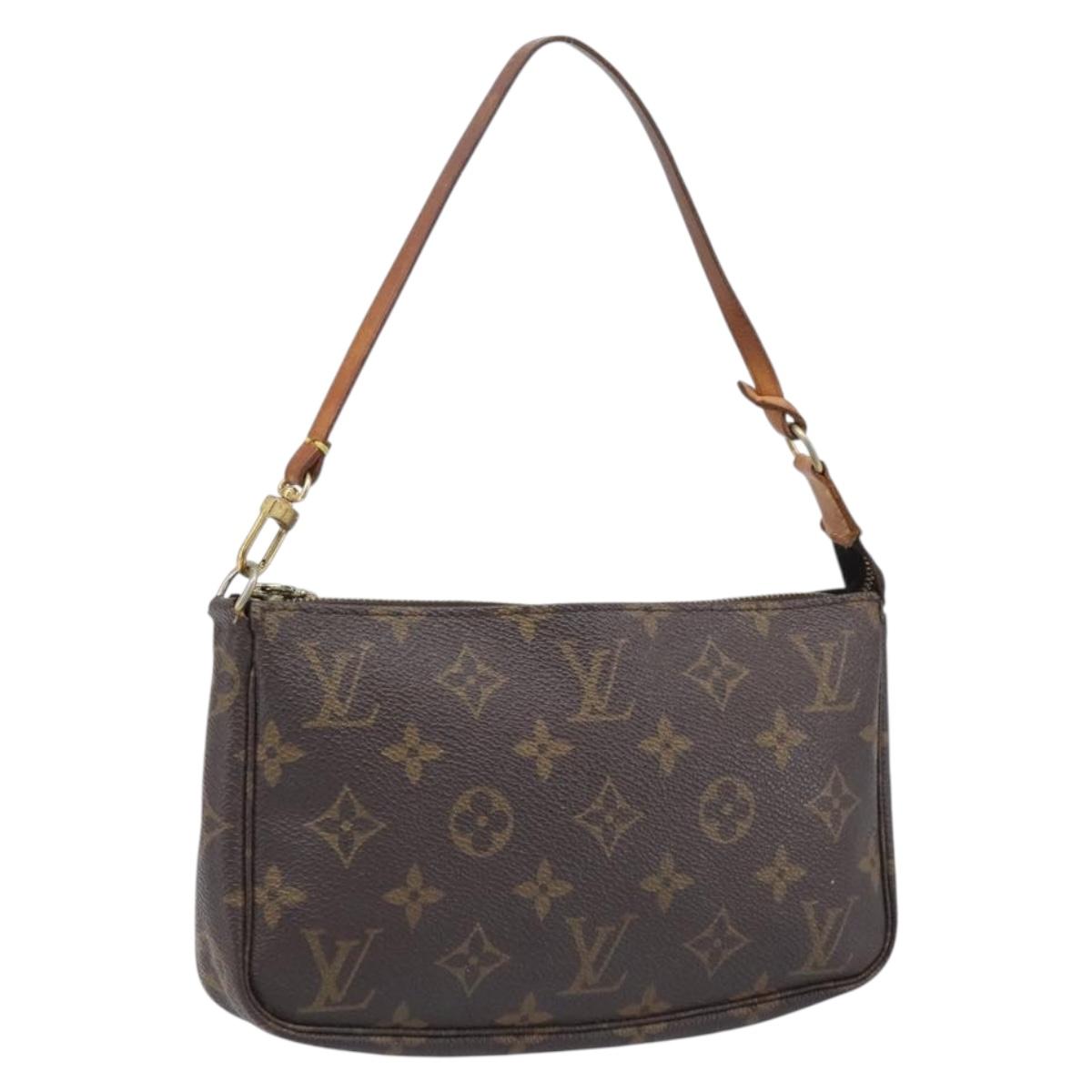 LOUIS VUITTON Monogram Pochette Accessoires Pouch M51980 LV Auth 200720A