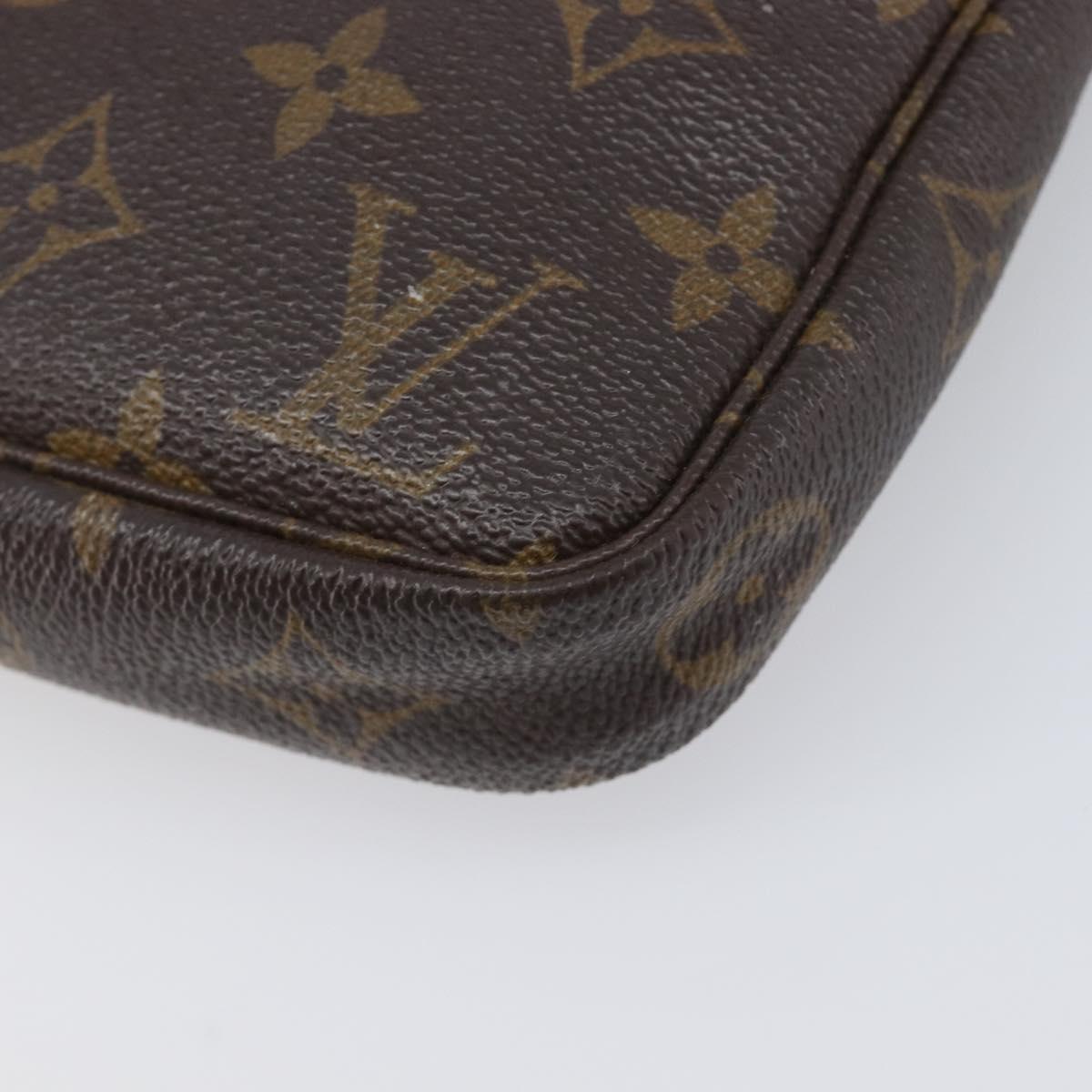 LOUIS VUITTON Monogram Pochette Accessoires Pouch M51980 LV Auth 200720A
