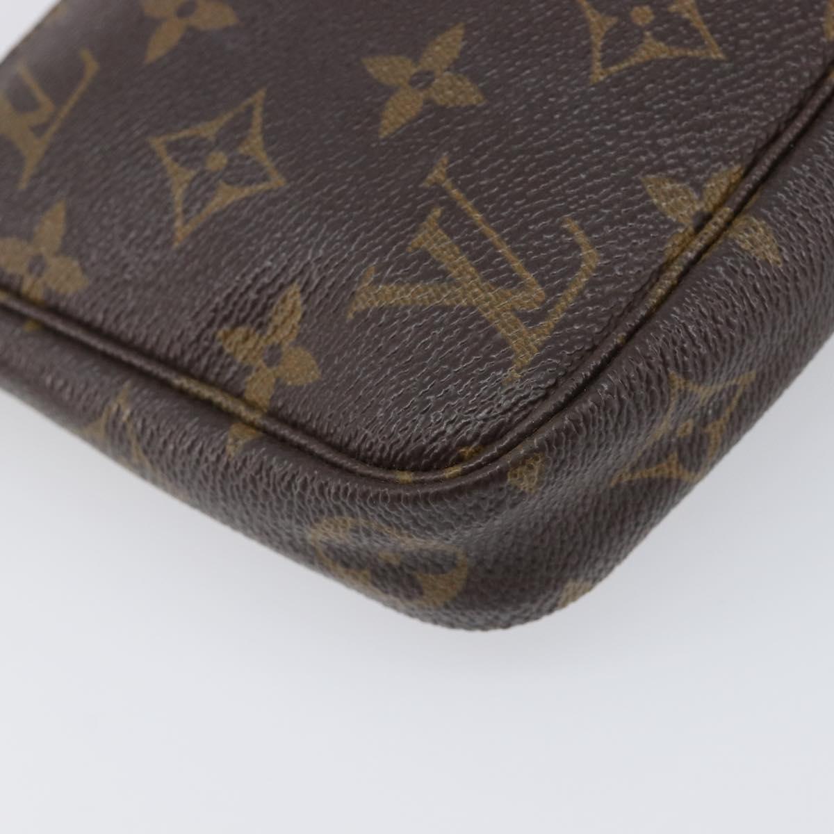 LOUIS VUITTON Monogram Pochette Accessoires Pouch M51980 LV Auth 200720A