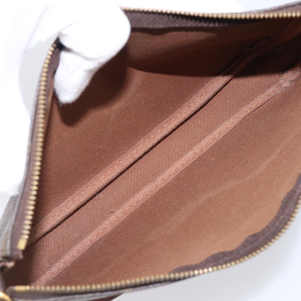 LOUIS VUITTON Monogram Pochette Accessoires Pouch M51980 LV Auth 200720A
