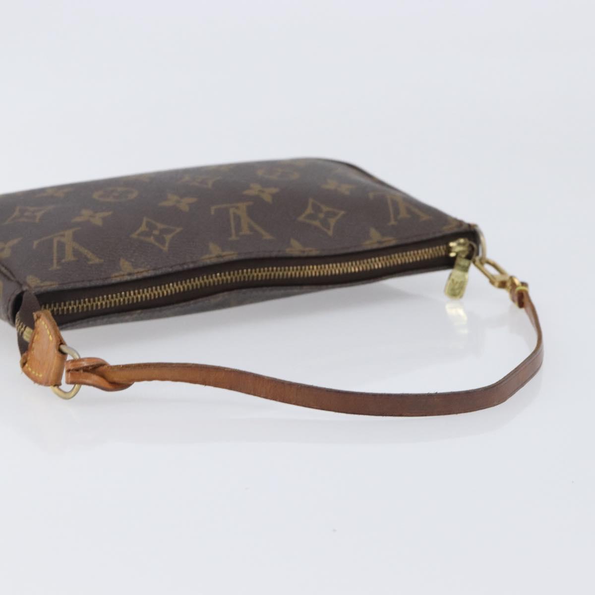 LOUIS VUITTON Monogram Pochette Accessoires Pouch M51980 LV Auth 200720A