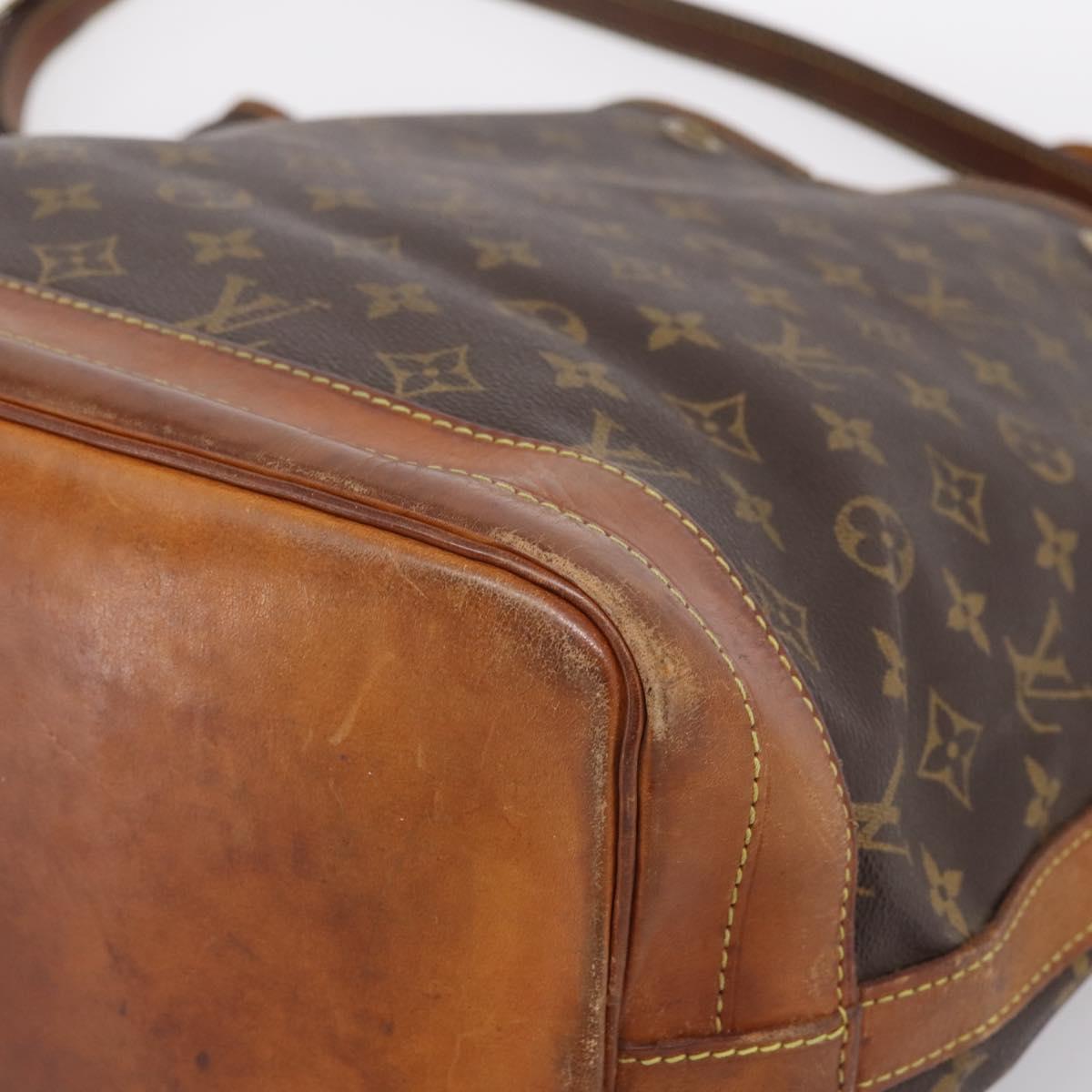 LOUIS VUITTON Monogram Noe Shoulder Bag M42224 LV Auth 200730