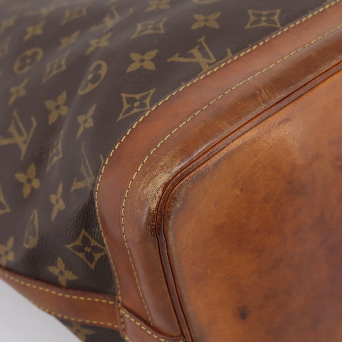 LOUIS VUITTON Monogram Noe Shoulder Bag M42224 LV Auth 200730