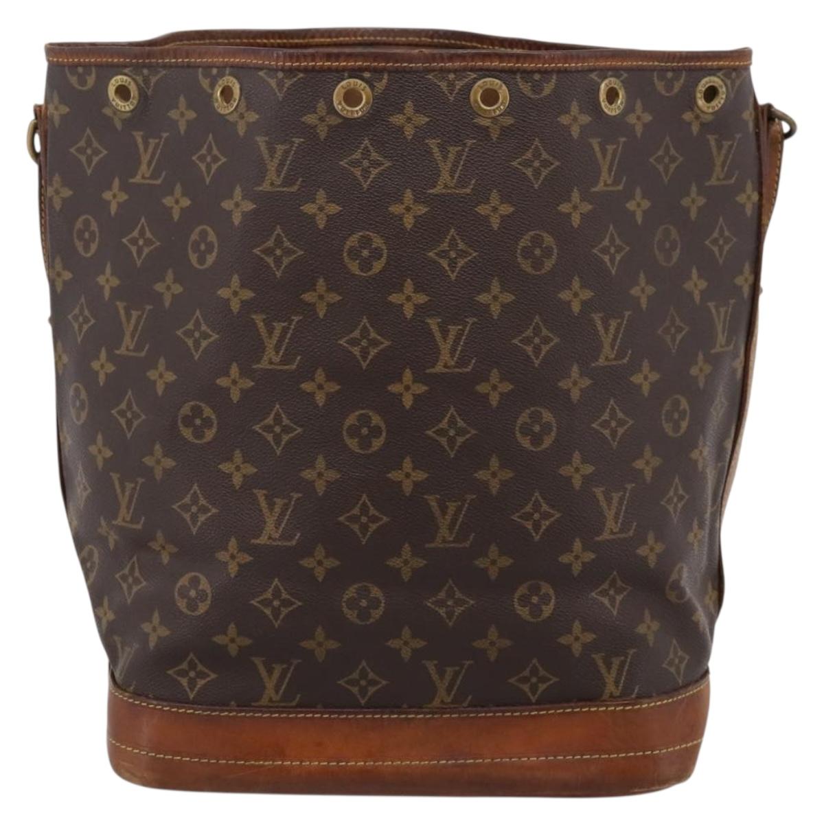 LOUIS VUITTON Monogram Noe Shoulder Bag M42224 LV Auth 200730