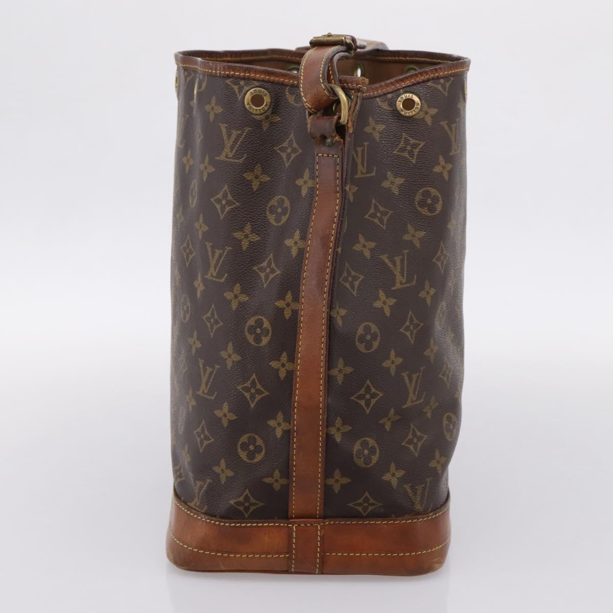 LOUIS VUITTON Monogram Noe Shoulder Bag M42224 LV Auth 200730