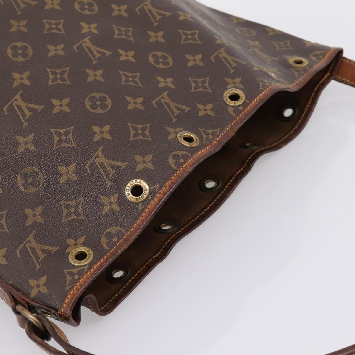 LOUIS VUITTON Monogram Noe Shoulder Bag M42224 LV Auth 200730