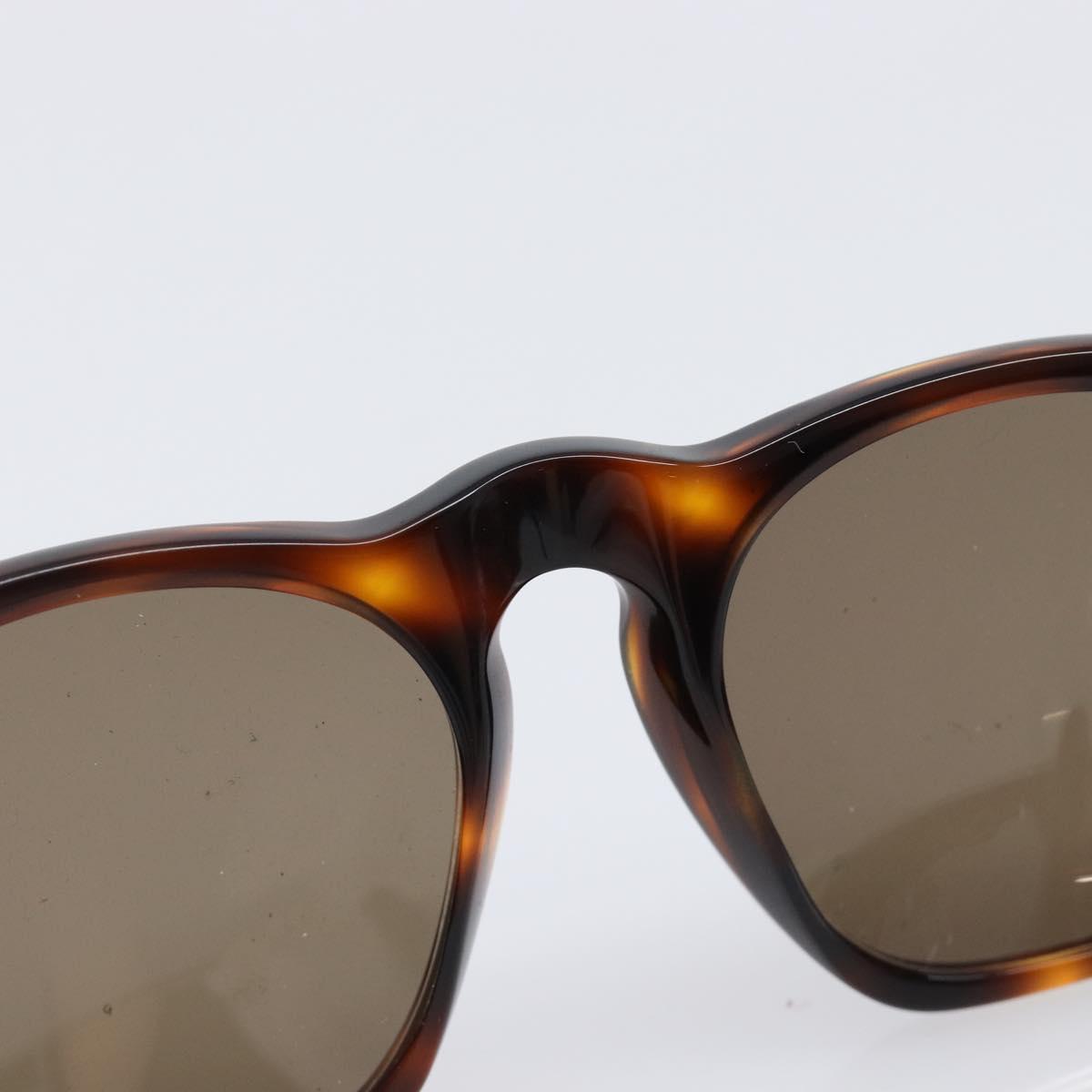 CHANEL Tortoise Pattern Sunglasses plastic Brown CC Auth 200736M