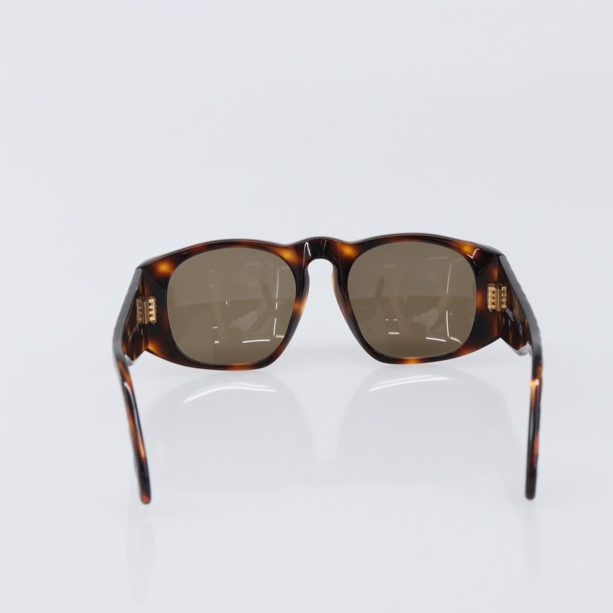 CHANEL Tortoise Pattern Sunglasses plastic Brown CC Auth 200736M