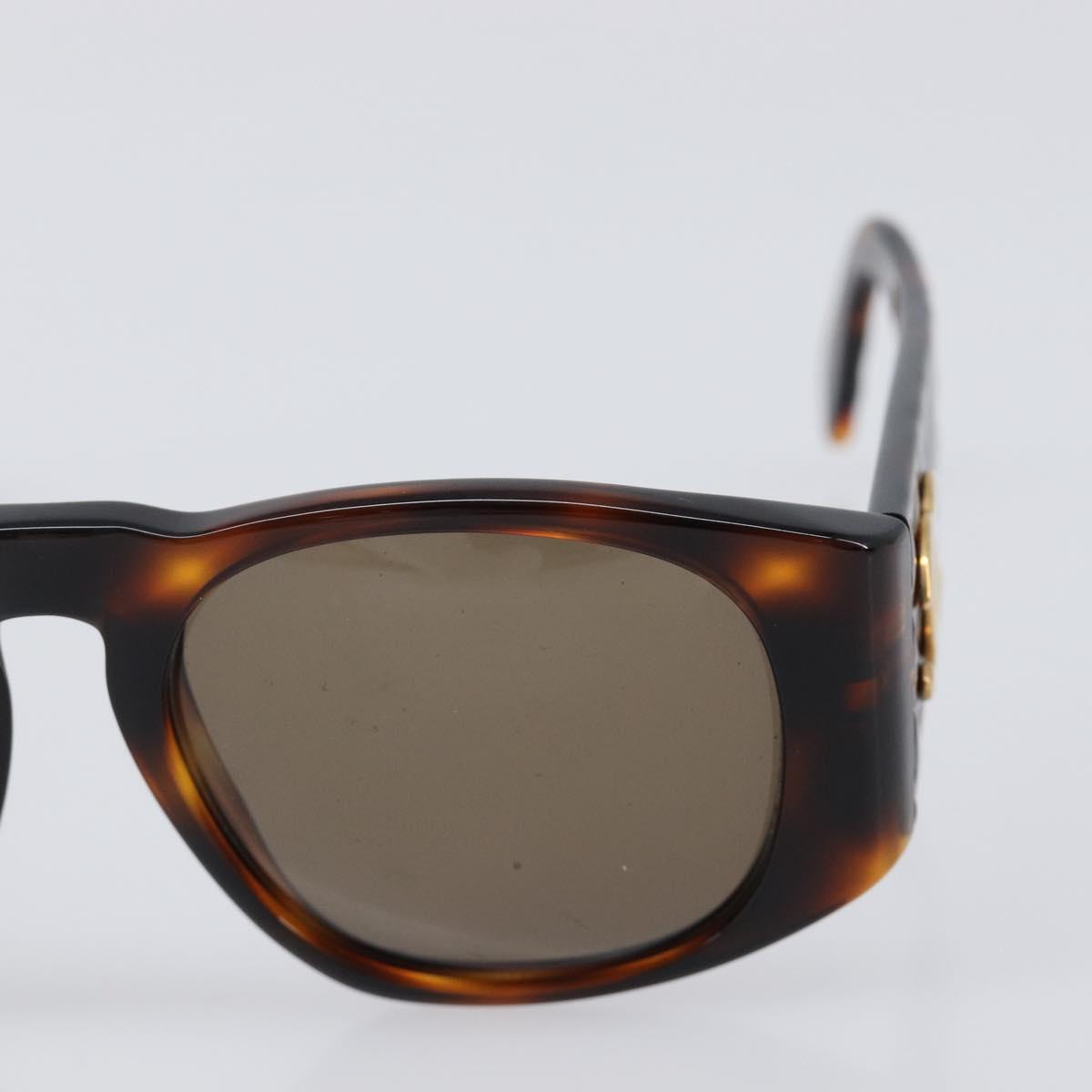 CHANEL Tortoise Pattern Sunglasses plastic Brown CC Auth 200736M