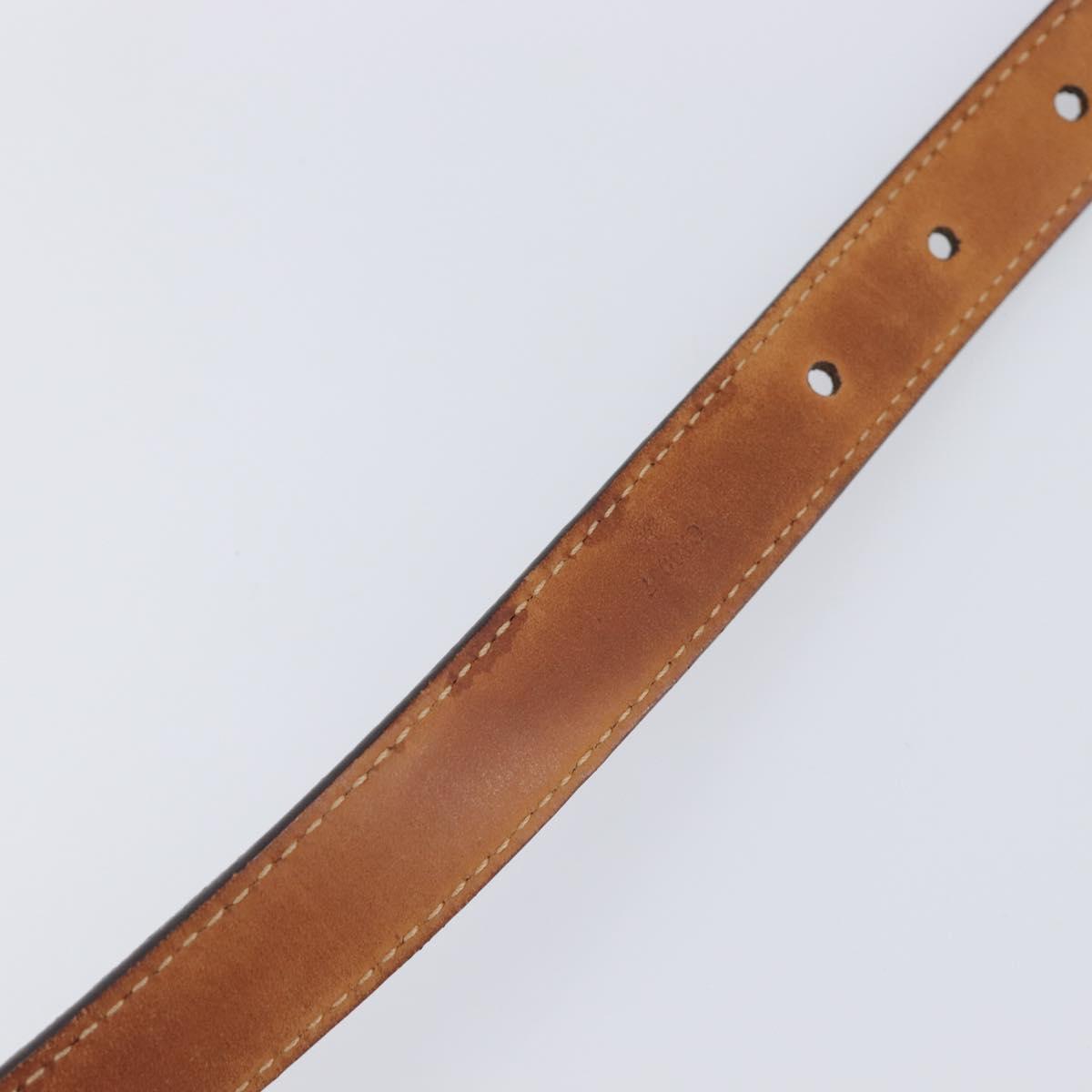 LOUIS VUITTON Monogram Ceinture LV Initials Belt LV Auth 200740