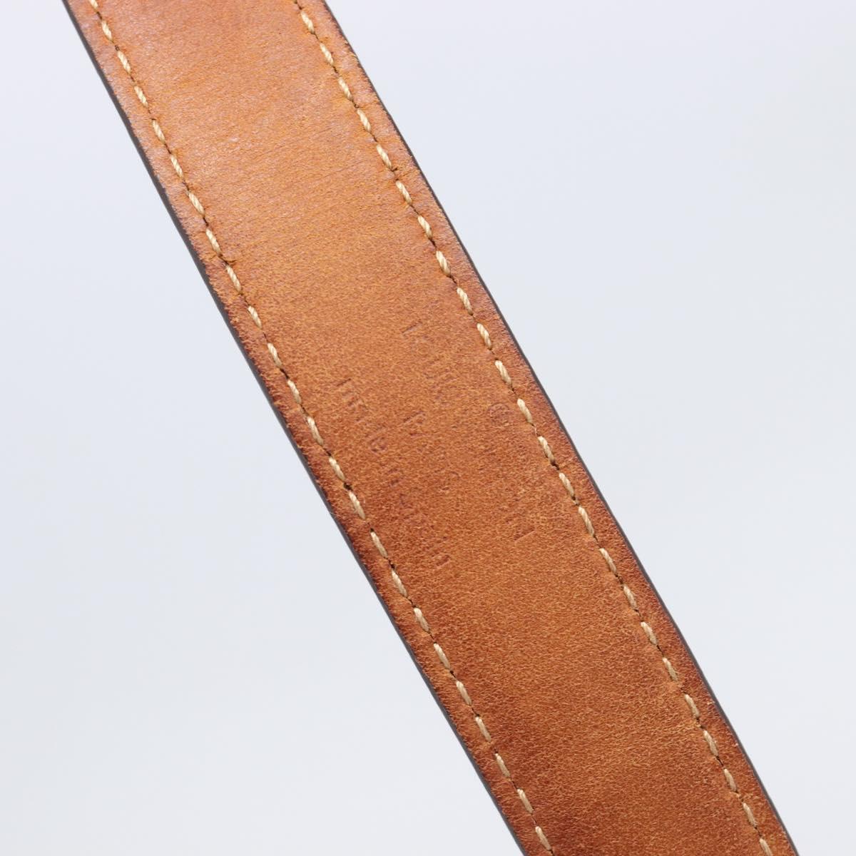 LOUIS VUITTON Monogram Ceinture LV Initials Belt LV Auth 200740