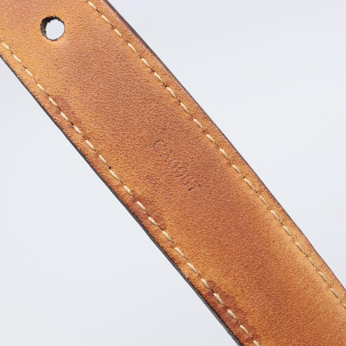 LOUIS VUITTON Monogram Ceinture LV Initials Belt LV Auth 200740