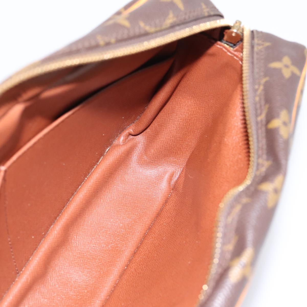 LOUIS VUITTON Monogram Compiegne 28 Clutch Bag M51845 LV Auth 200743