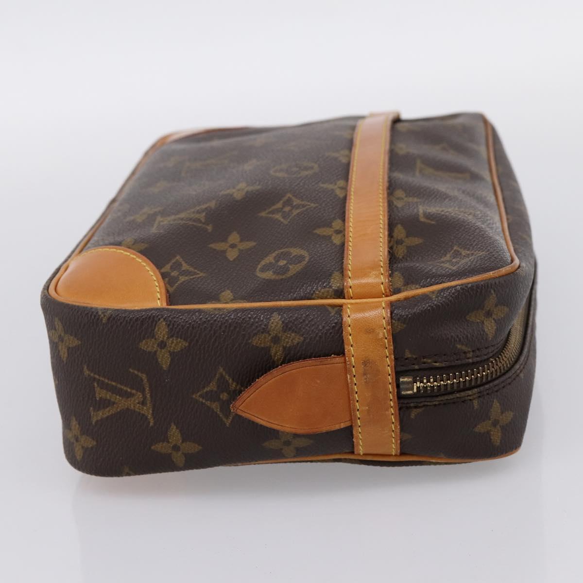 LOUIS VUITTON Monogram Compiegne 28 Clutch Bag M51845 LV Auth 200743