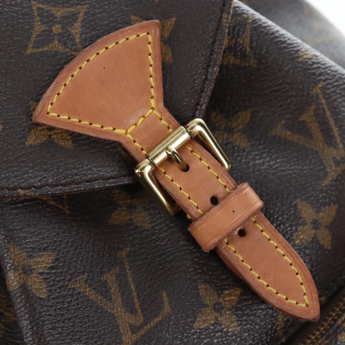 LOUIS VUITTON Monogram Montsouris PM Backpack M51137 LV Auth 200756V