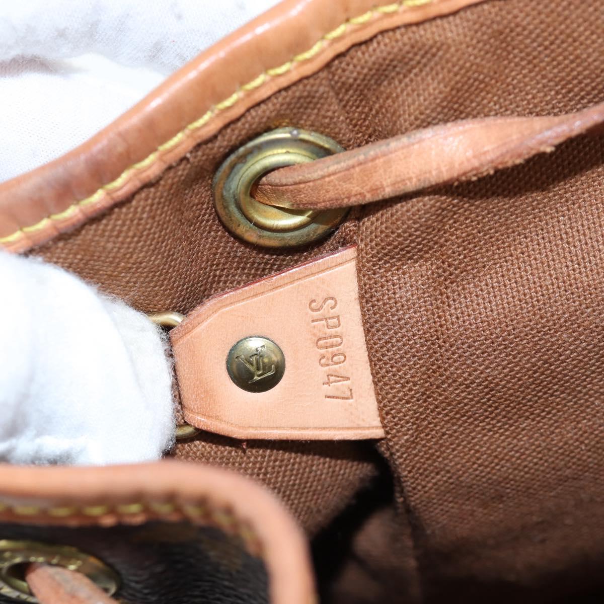 LOUIS VUITTON Monogram Montsouris PM Backpack M51137 LV Auth 200756V