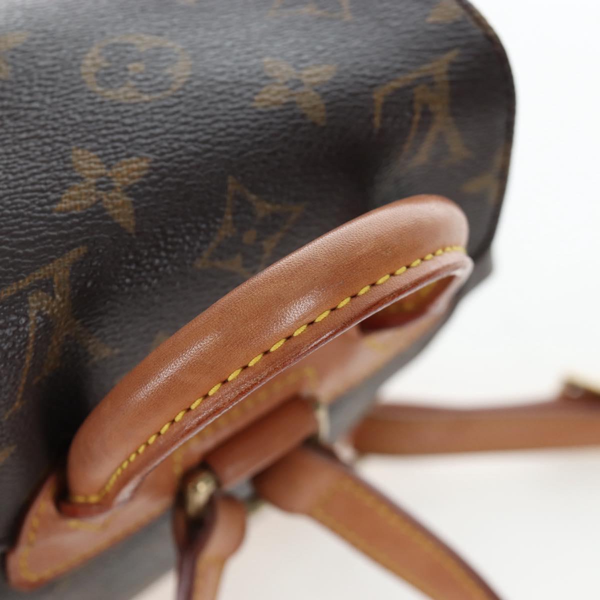 LOUIS VUITTON Monogram Montsouris PM Backpack M51137 LV Auth 200756V
