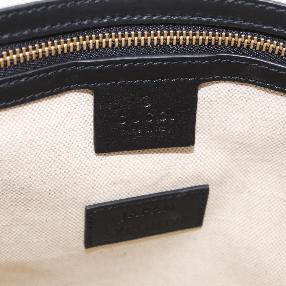 GUCCI Tote Bag Canvas Pink Gold 432684 Auth 200772V