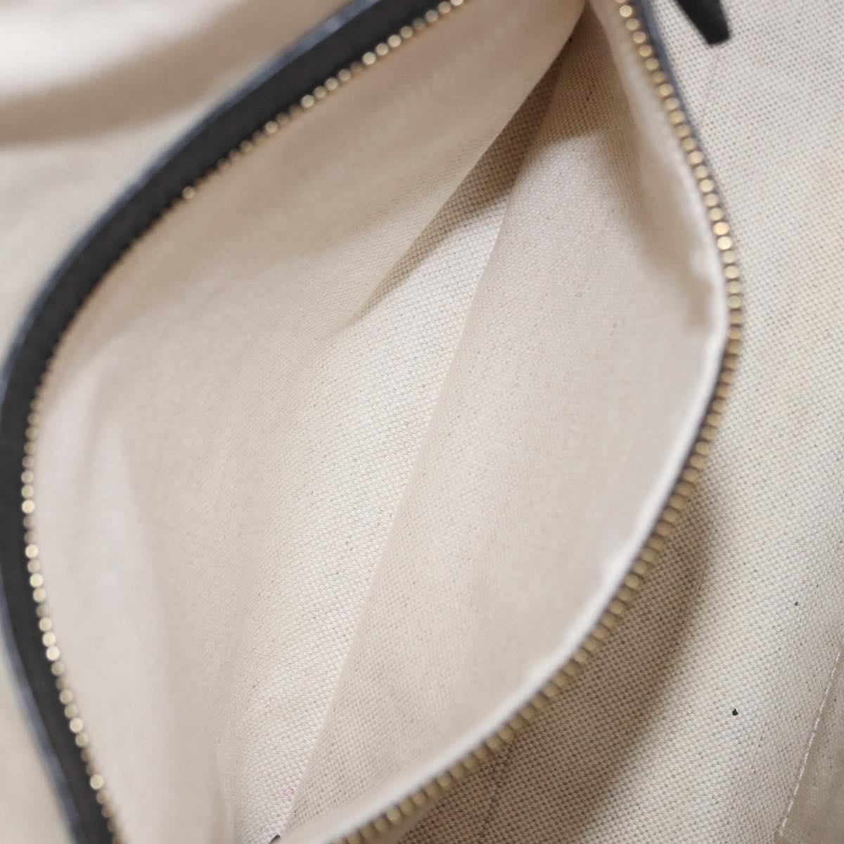 GUCCI Tote Bag Canvas Pink Gold 432684 Auth 200772V