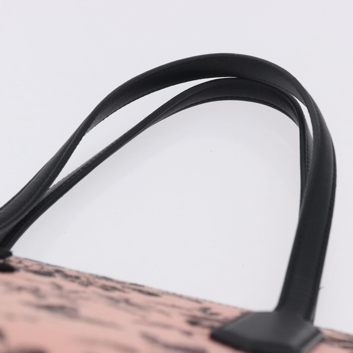 GUCCI Tote Bag Canvas Pink Gold 432684 Auth 200772V