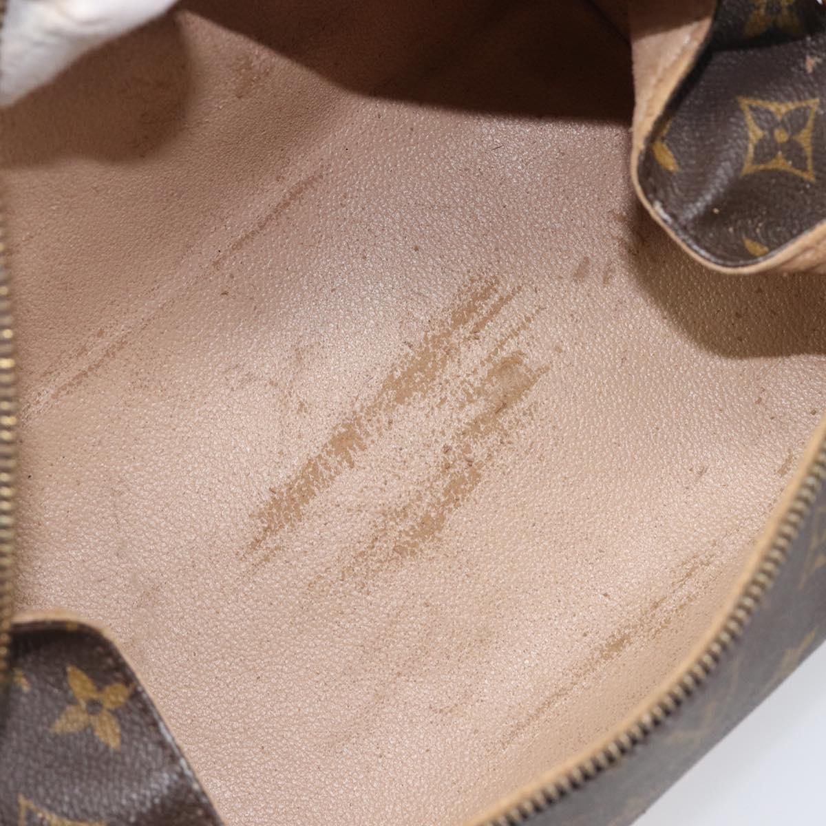LOUIS VUITTON Monogram Trousse Pad Pression Cosmetic Pouch M47636 LV Auth 200800
