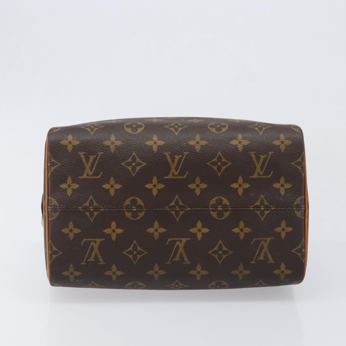 LOUIS VUITTON Monogram Trousse Pad Pression Cosmetic Pouch M47636 LV Auth 200800