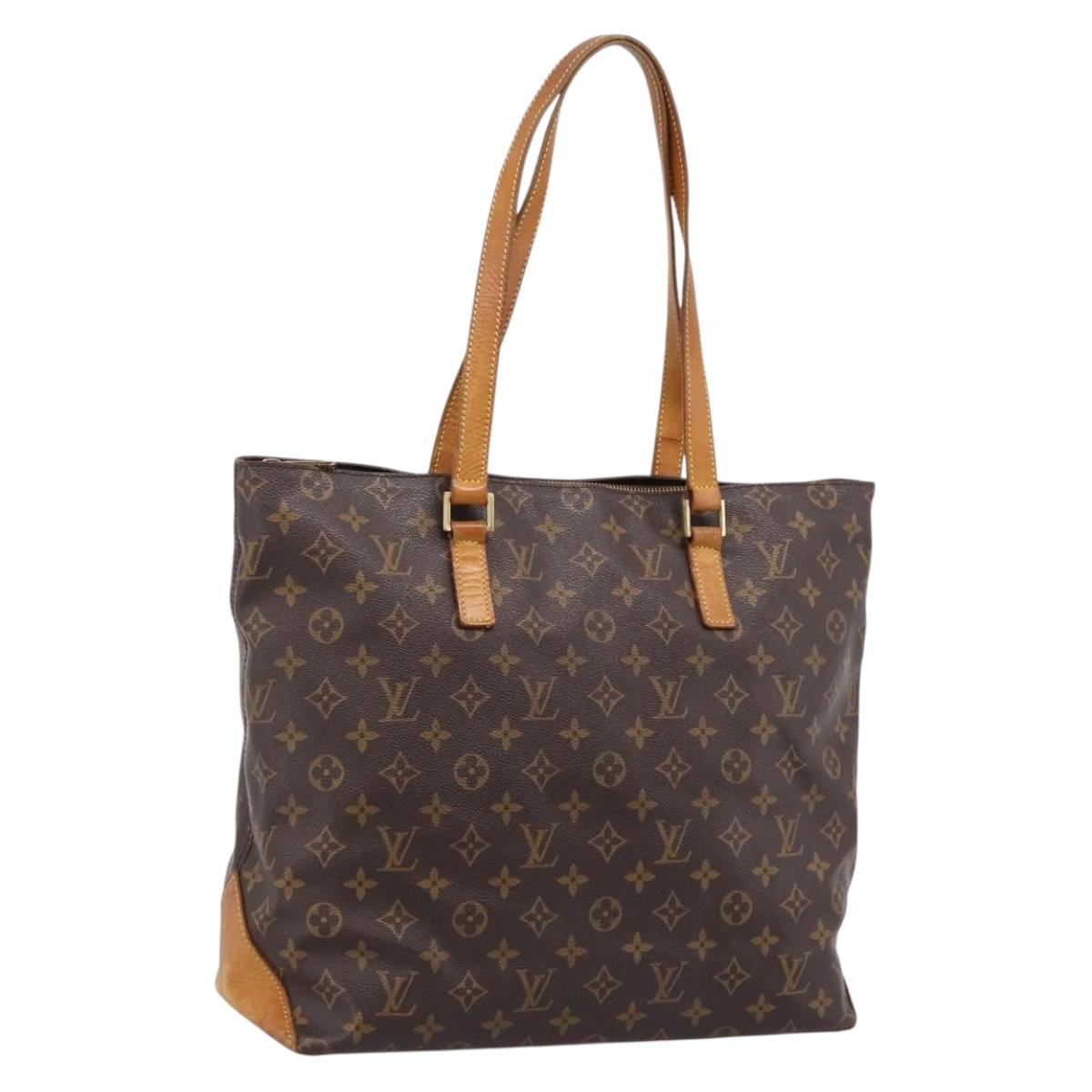 LOUIS VUITTON Monogram Cabas Mezzo Tote Bag M51151 LV Auth 200804