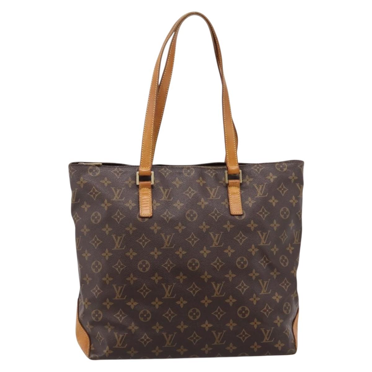 LOUIS VUITTON Monogram Cabas Mezzo Tote Bag M51151 LV Auth 200804