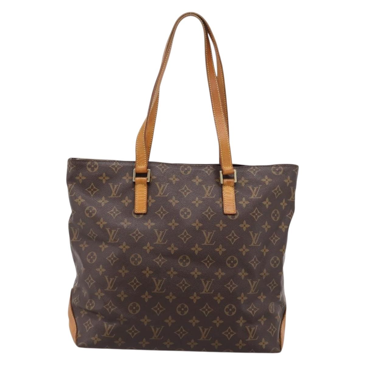 LOUIS VUITTON Monogram Cabas Mezzo Tote Bag M51151 LV Auth 200804