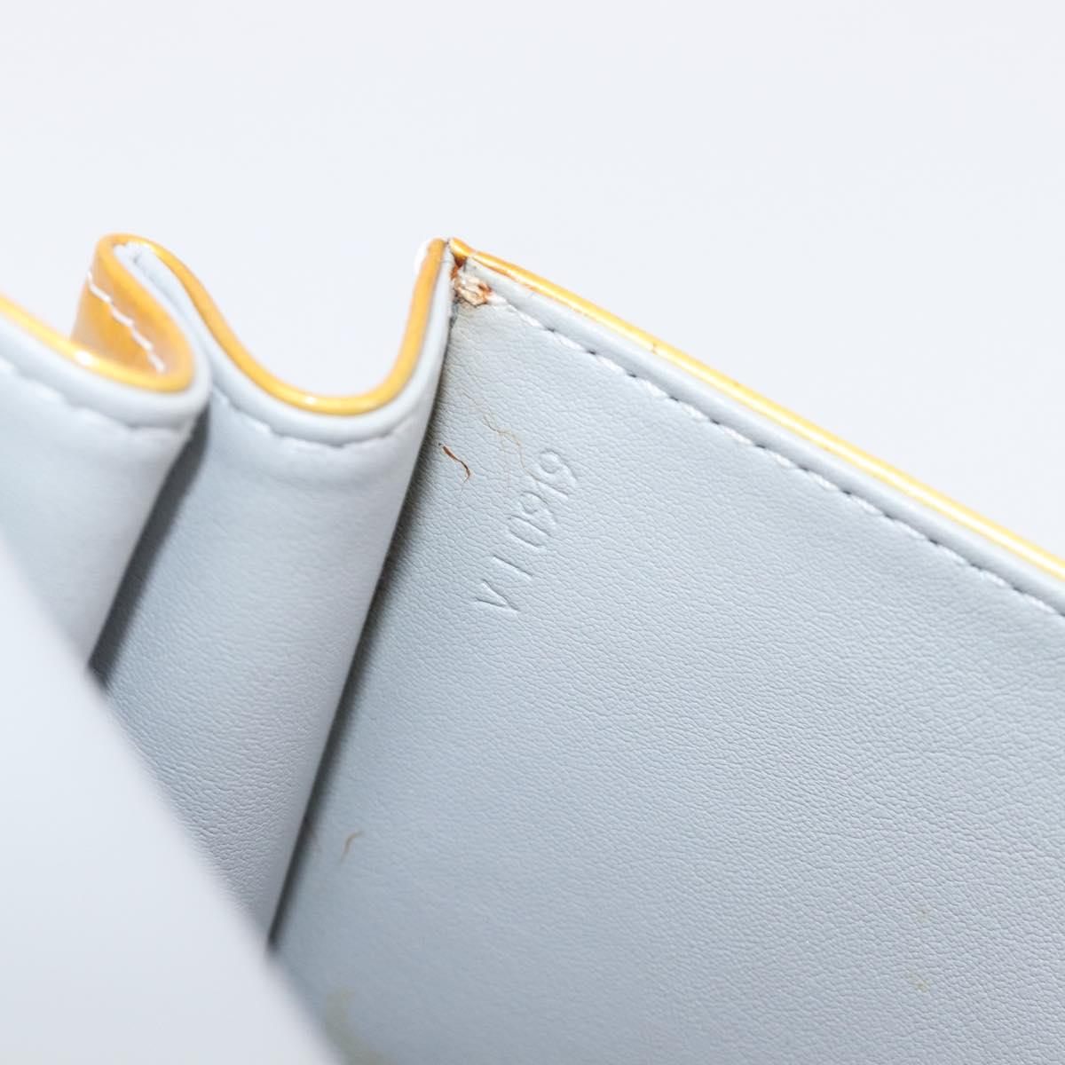 LOUIS VUITTON Monogram Vernis Spring Street Hand Bag Gris M91029 LV Auth 200809