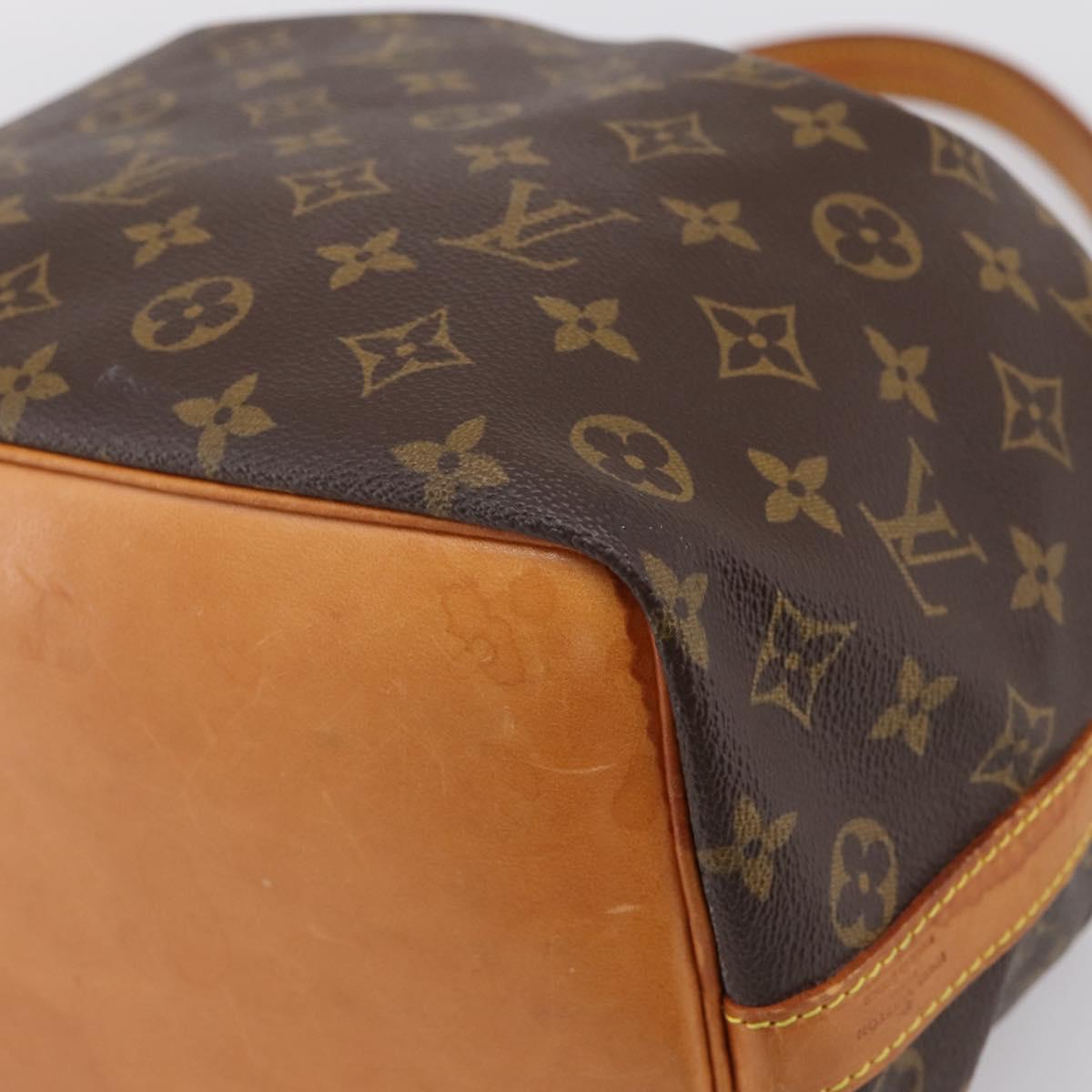 LOUIS VUITTON Monogram Petit Noe Shoulder Bag M42226 LV Auth 200813