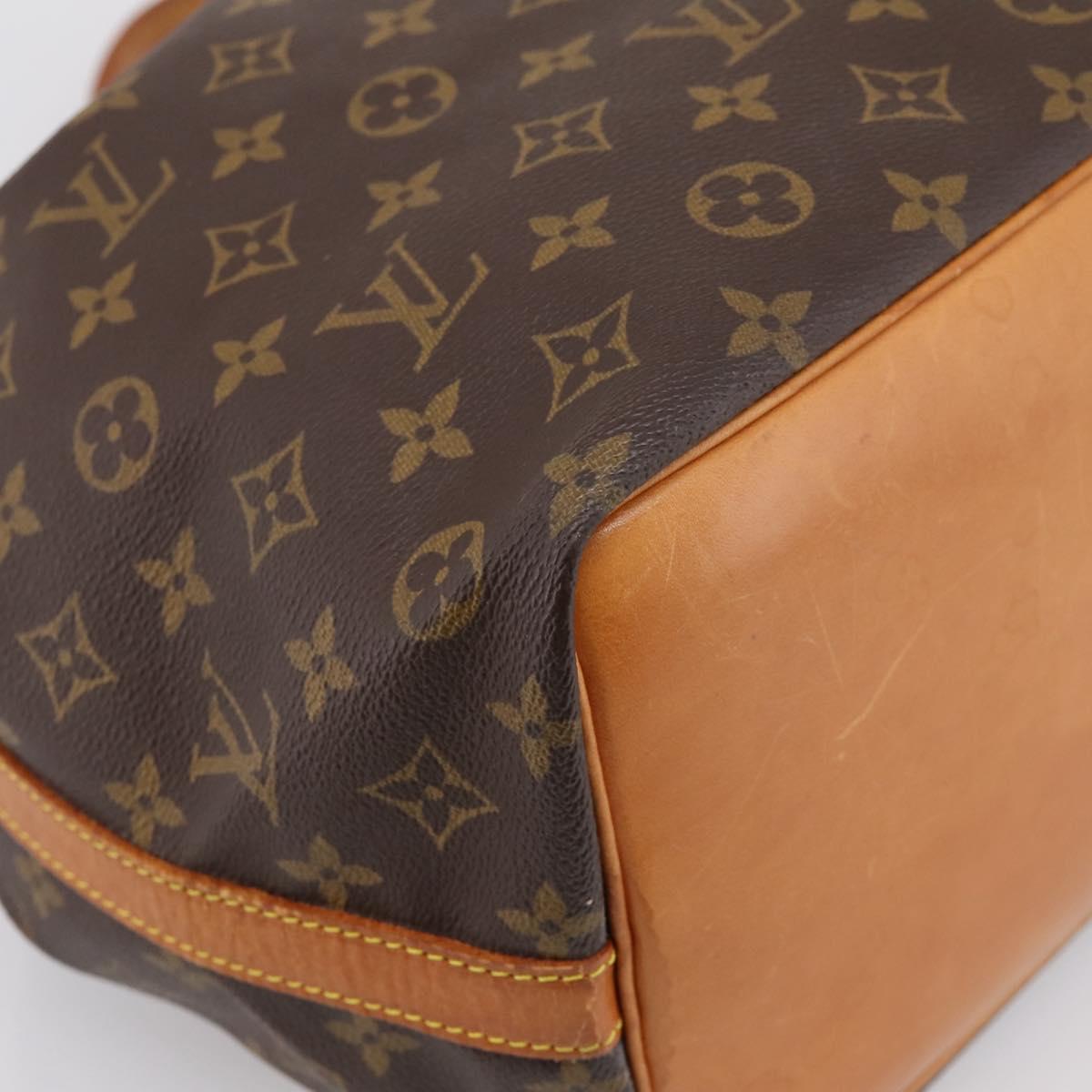 LOUIS VUITTON Monogram Petit Noe Shoulder Bag M42226 LV Auth 200813