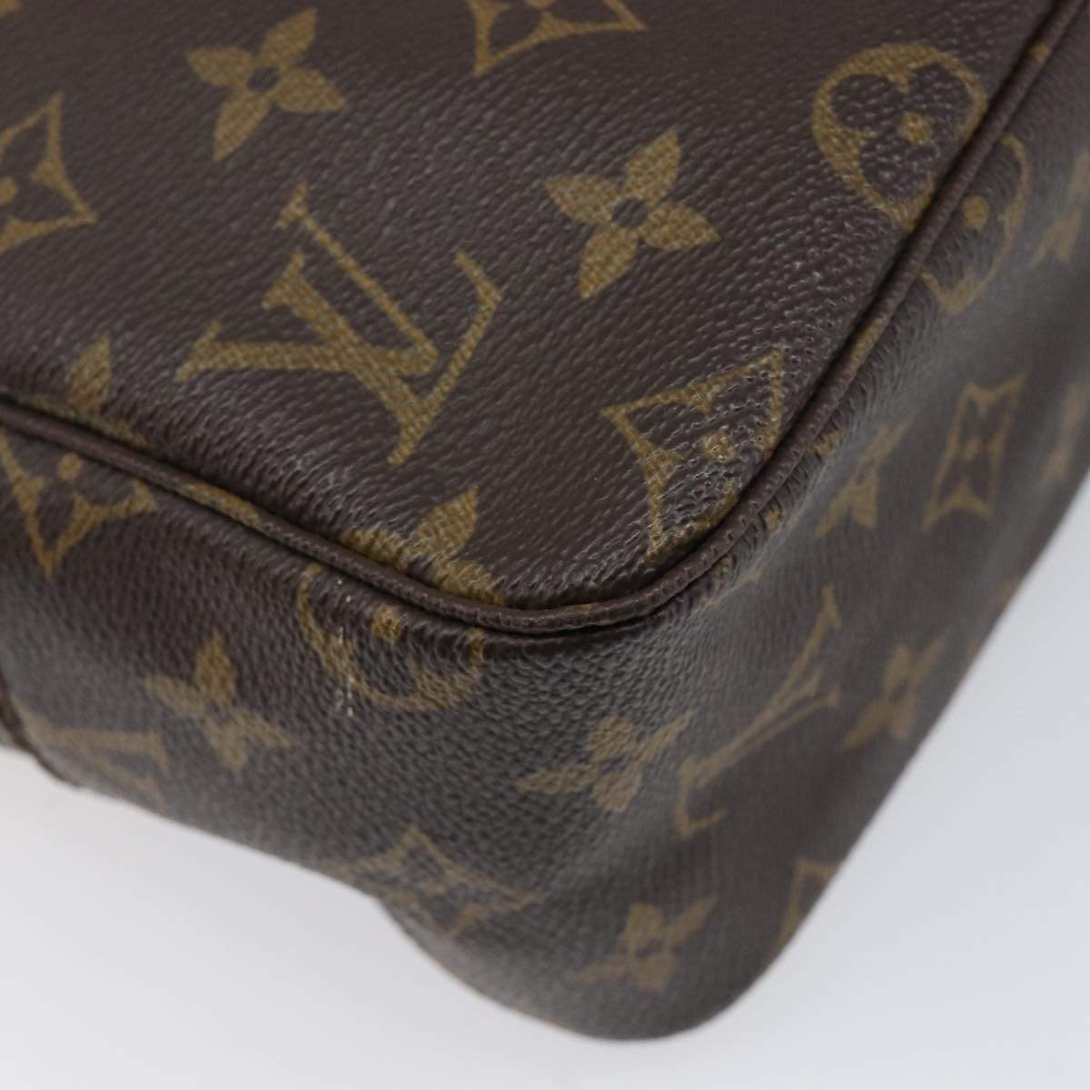 LOUIS VUITTON Monogram Trousse Toilette 28 Clutch Bag M47522 LV Auth 200829V