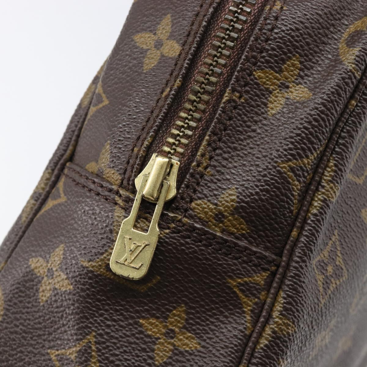 LOUIS VUITTON Monogram Trousse Toilette 28 Clutch Bag M47522 LV Auth 200829V