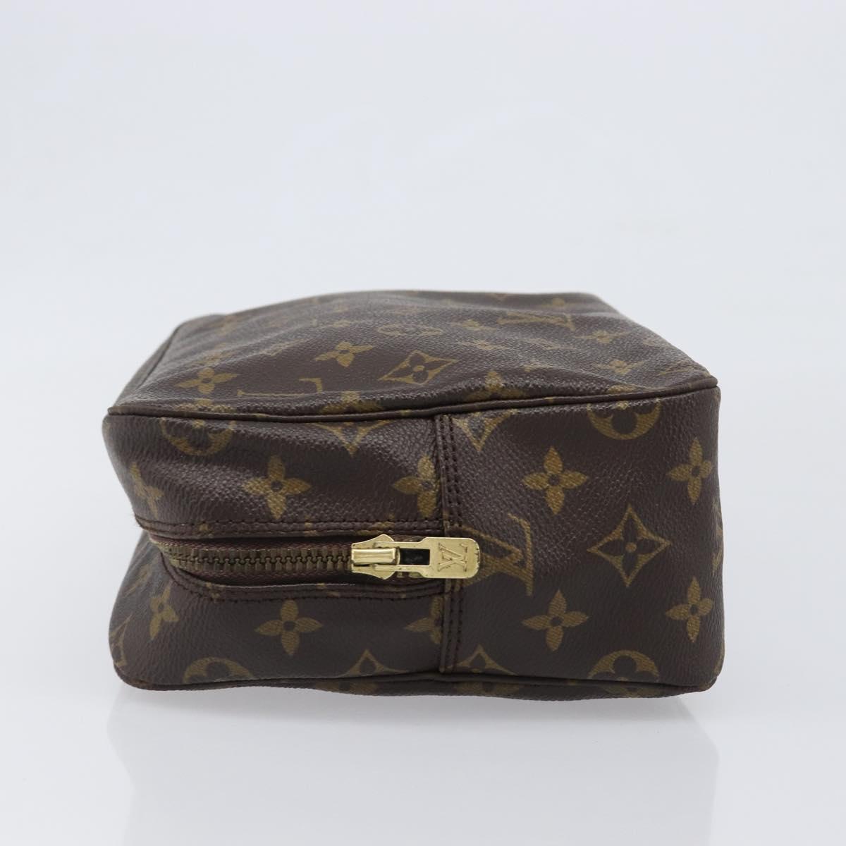 LOUIS VUITTON Monogram Trousse Toilette 28 Clutch Bag M47522 LV Auth 200829V